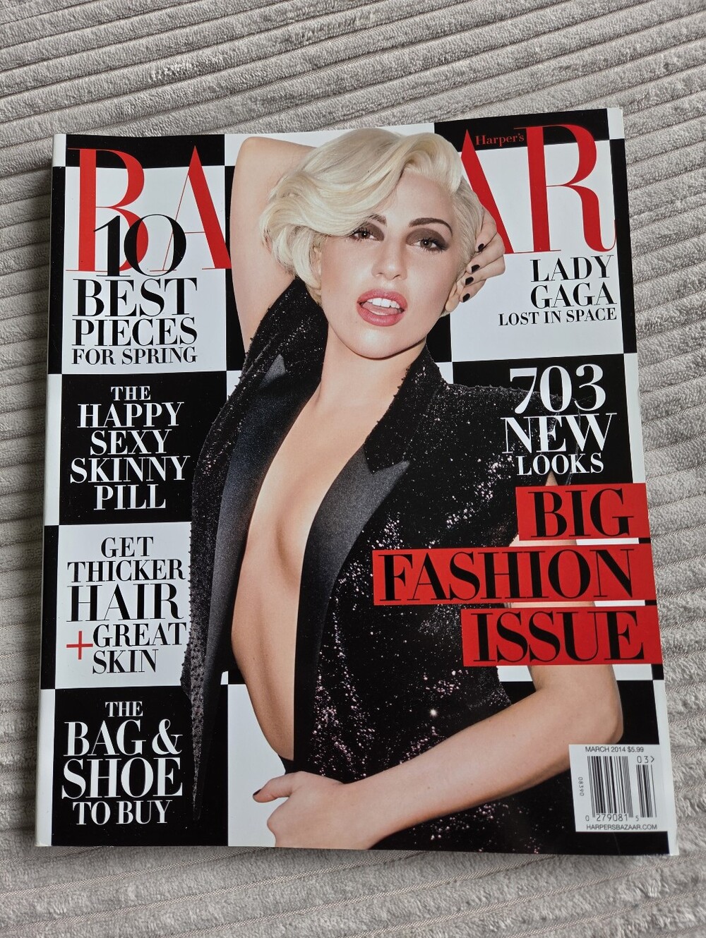 Lagy Gaga Harper's Bazaar Magazine